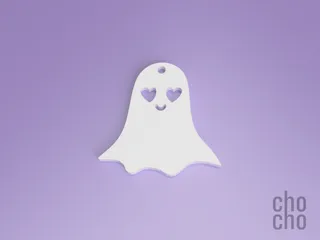 Ghost VI (One Color) Keychain or Earring