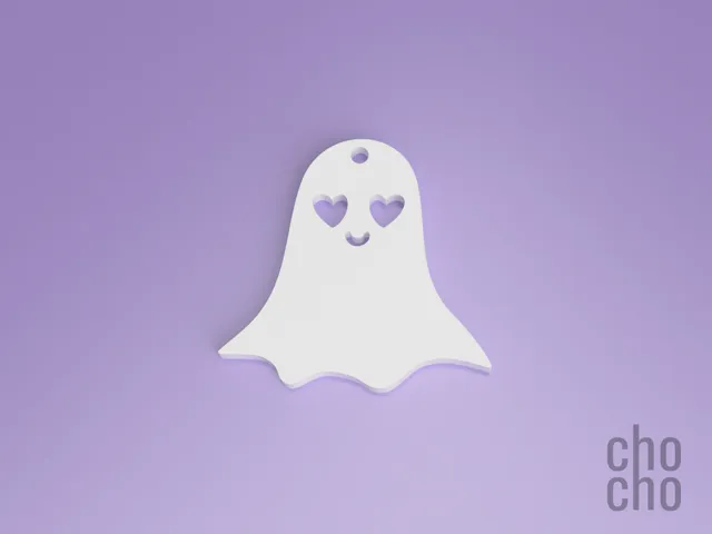 Ghost VI (One Color) Keychain or Earring