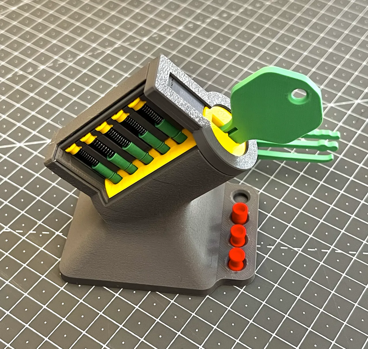 Pin Tumbler Lock view 3