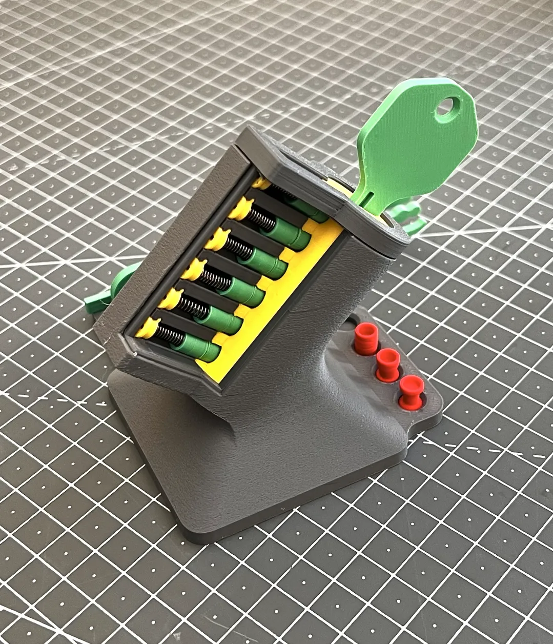Pin Tumbler Lock view 2