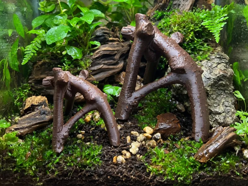 3D Terrarium-Deko Baum „Dschungel-Beine“