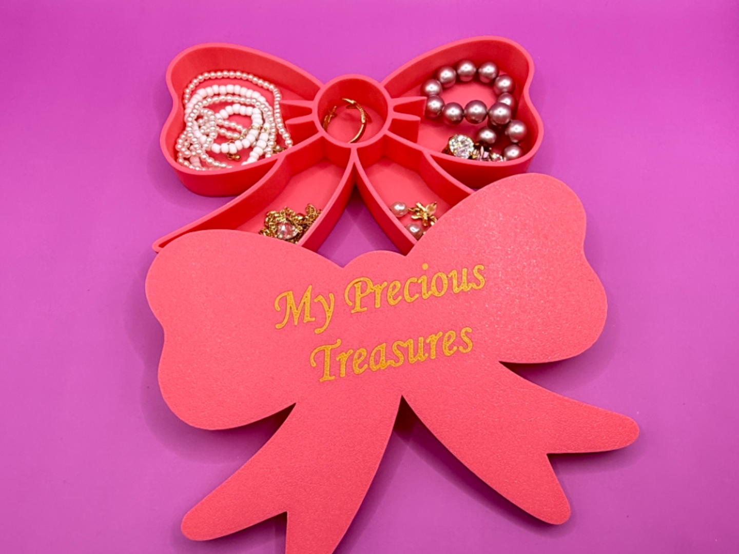 Cute Bow Jewelry Box