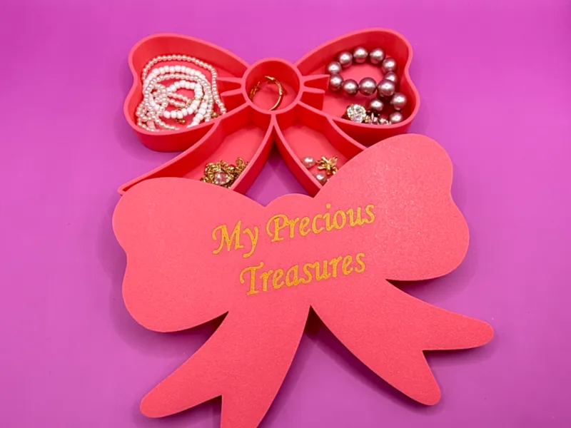 Cute Bow Jewelry Box