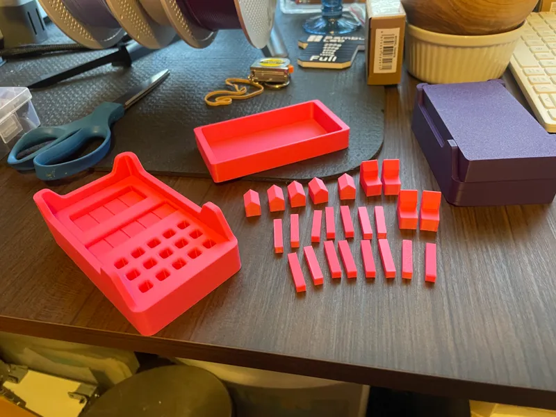 Catan Player Pieces Set