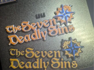 The Seven Deadly Sins logo (customizable)