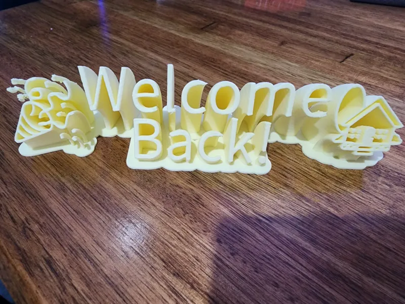Welcome Back