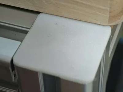4040 Aluminum Profile TPU End Cap, Aluminum Profile TPU Foot Pad, without Positioning Plate