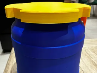 Weithalsfass mit TPU Dichtung