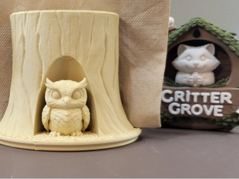 Owl Napkin/Letter Holder