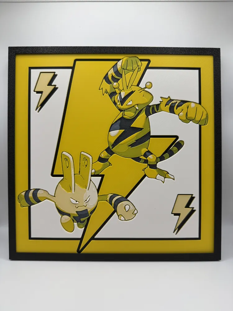 Elekid and Electabuzz - Free 3D Print Model - MakerWorld