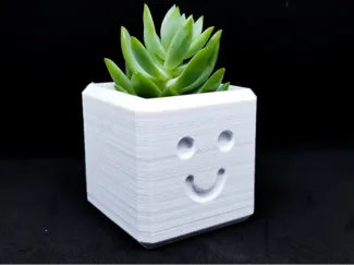 Happy Planter / 3D printed planter
