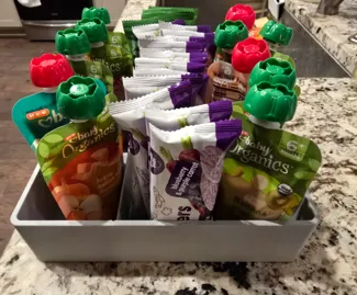 Pantry Organizer with removable dividers