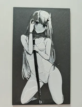 HueForge - Nakiri Ayame