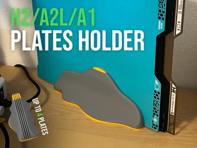 Wavy Vertical Plate Holder for H2, A2L & A1