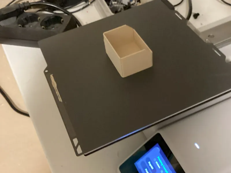 parametric storage bin