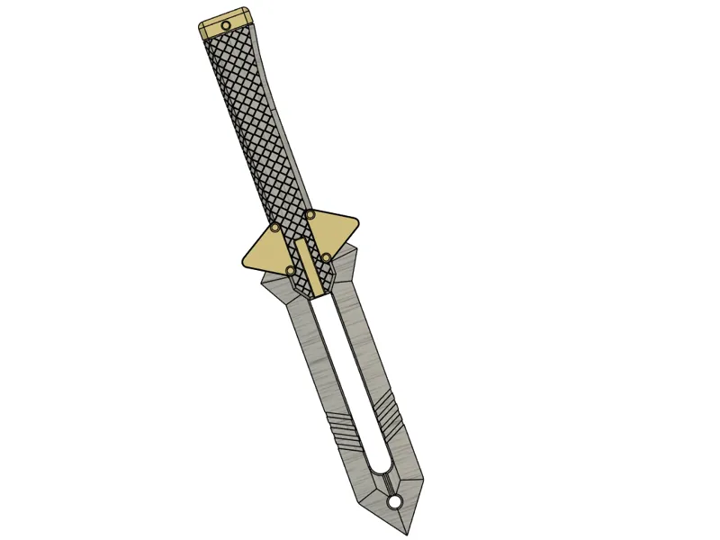 EVA unit 02 Prog Knife (Evangelion)