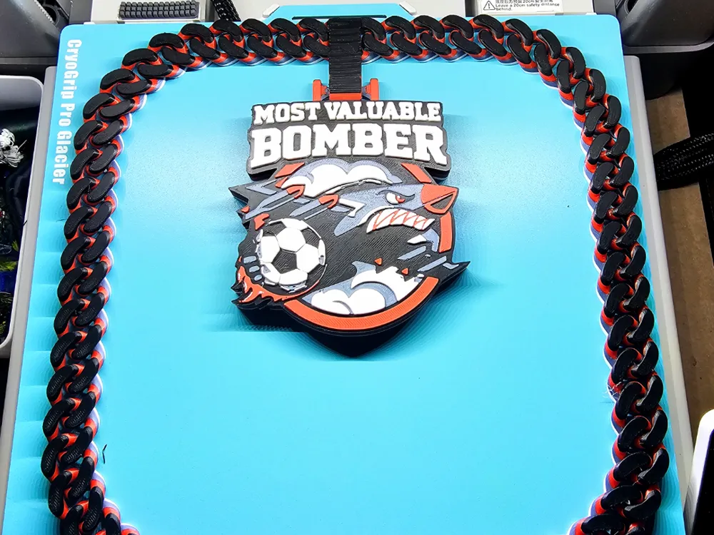 Inter Miami Chain Inter Miami Soccer Hype Chain - Free 3D Print Model - MakerWorld