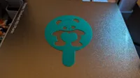 Pochoir cœur café/gâteau panda — photo 2