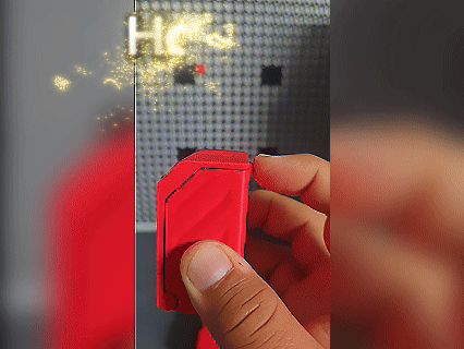 10ml Bottle Snap Box – Print-in-Place