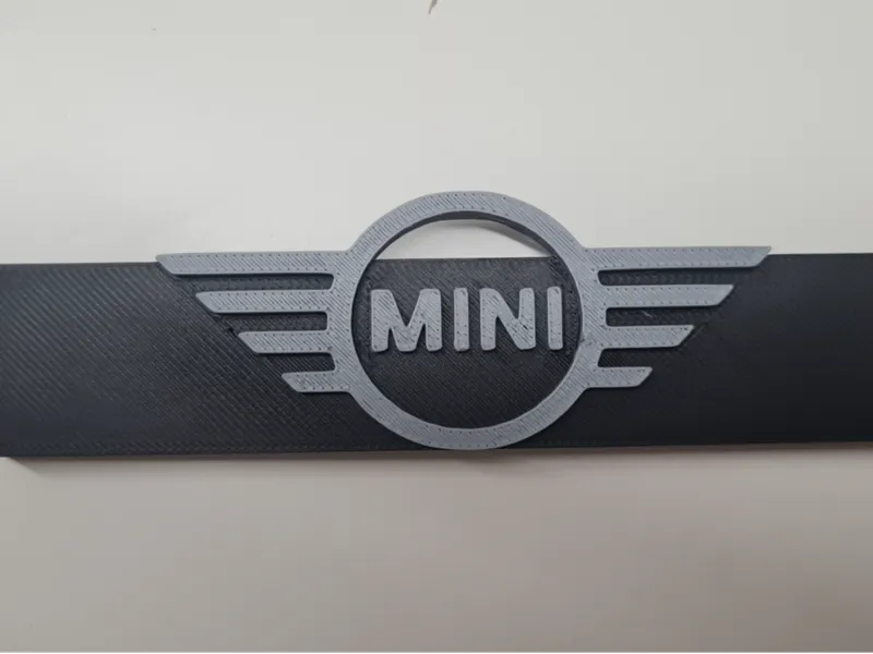 MINI COOPER BILLBOARD FOR GARAGE CAR KEY