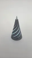 2 plate, Twist Fidget Cone