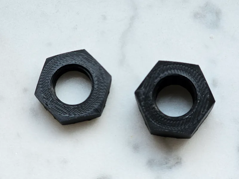 M12x1.5 Threaded Nuts - 2 Heights