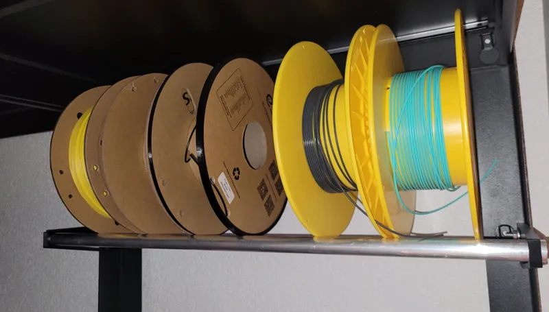 Ikea Bror spool storage