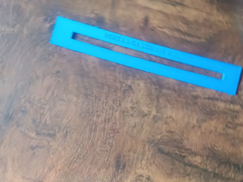 USPS letter gauge 1/4 inch