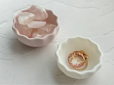 Frilled Trinket Bowl | Catchall Dish