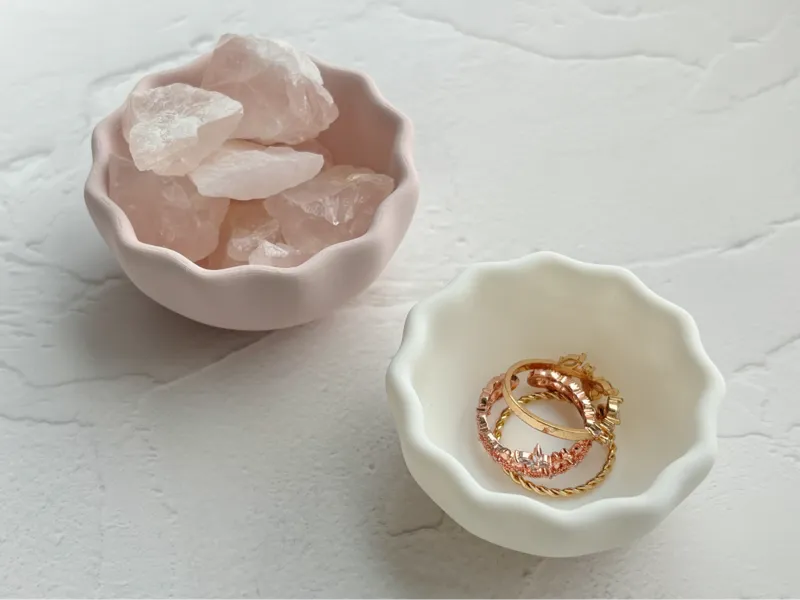Frilled Trinket Bowl | Catchall Dish