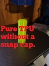 Pure TPU without a snap cap.