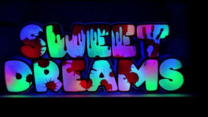 Sweet Dreams" Horror-Themed Night Light