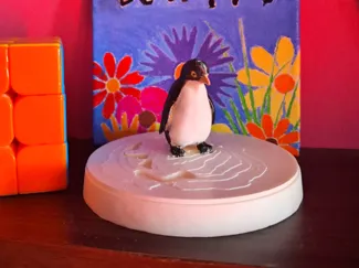 The Lone Walk Penguin