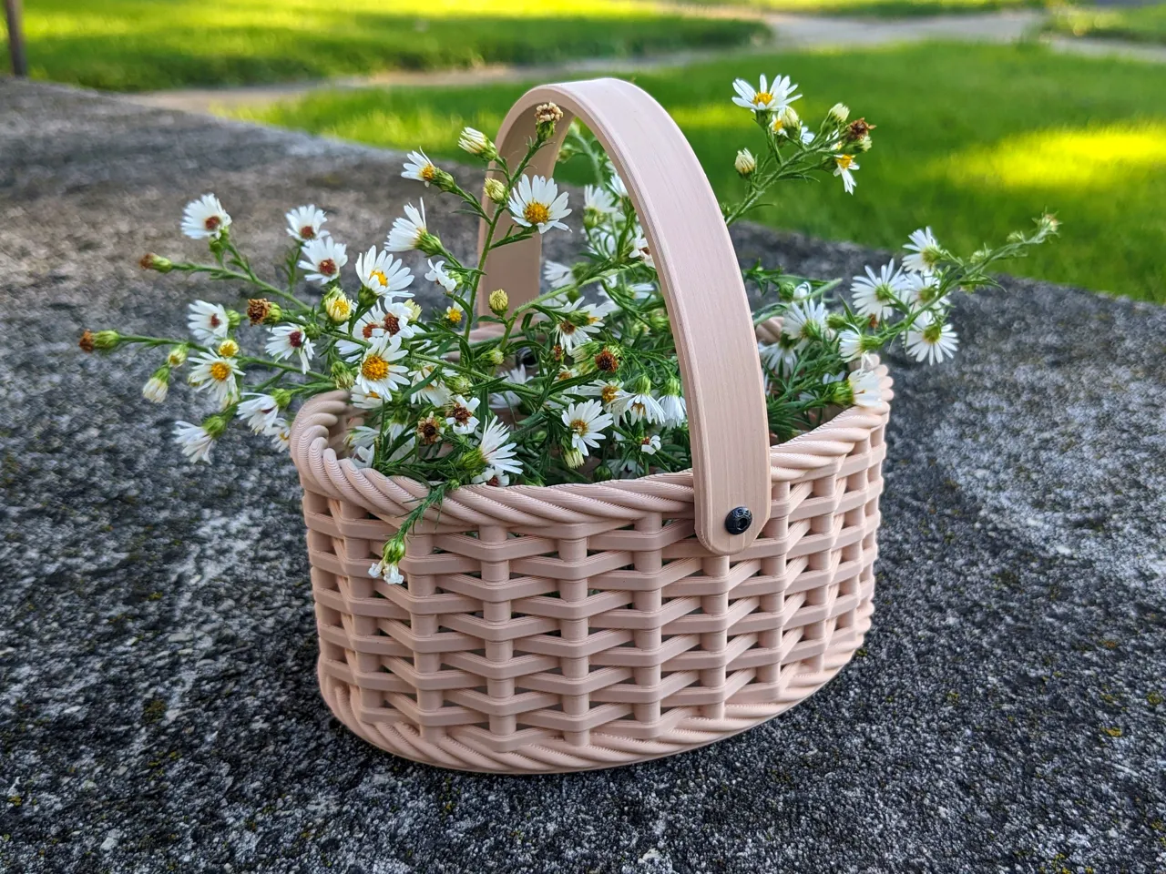 Woven Oval Basket view 4