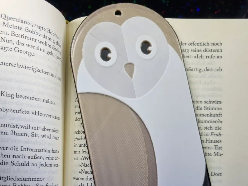 Owl Bookmark