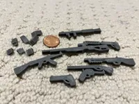 Petit pistolet jouet stylisé — photo 1