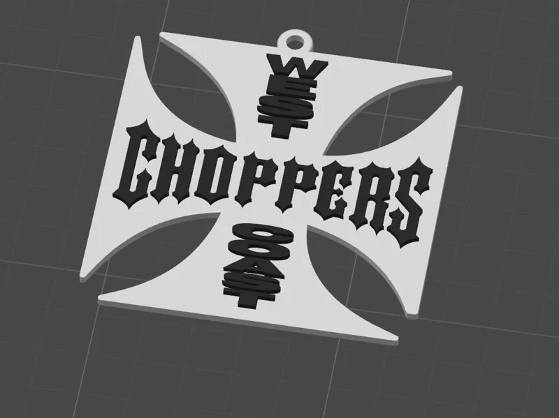 Portachiavi West Choppers Coast