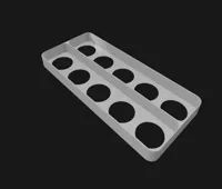 2x5 Clean Look - 10cm by 22 cm