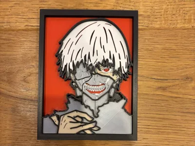 Ken Kaneki 3D Picture
