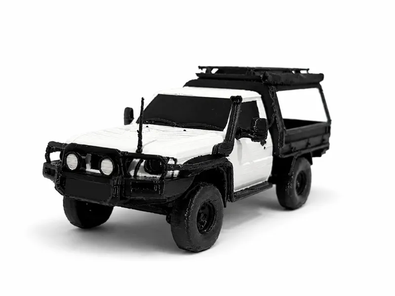 Nissan GU Patrol 3D Car Model