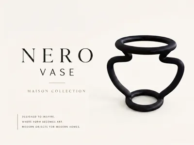NERO Vase – Modern Vase