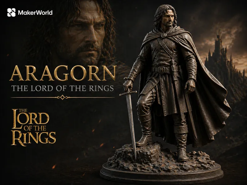 Aragorn Statue The Lord of the Rings