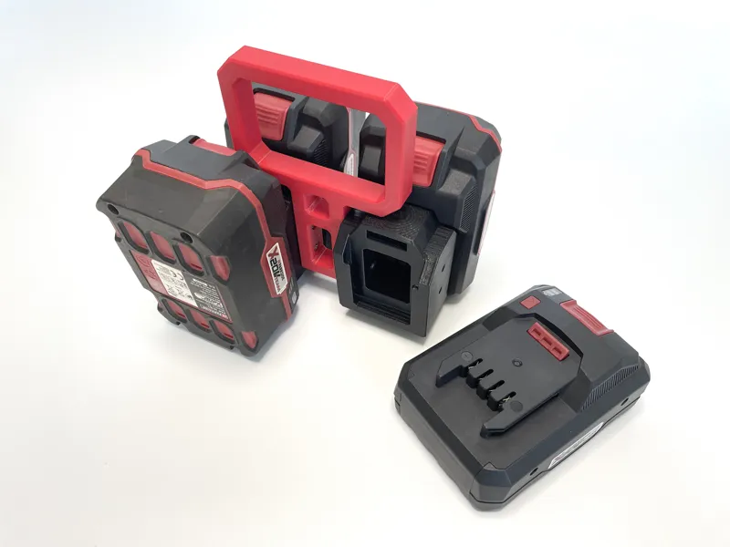 Parkside X20V Battery Carrier 4x