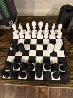 0.16mm layer, 3 walls, 12% infill - fixes checkers