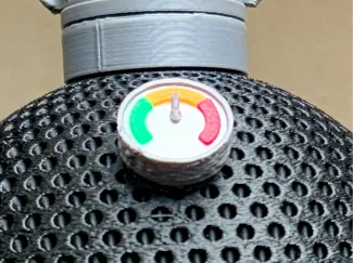 Kamado Temperature Gauge - multicolor