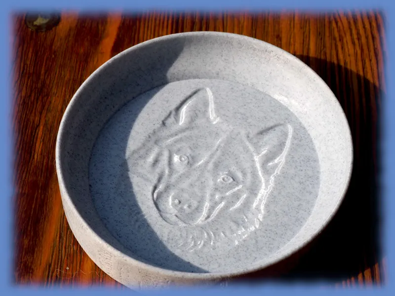 Husky Dog Bowl – Scalable 3D Printable Pet Dish