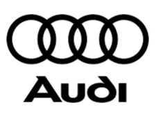 audi text logo
