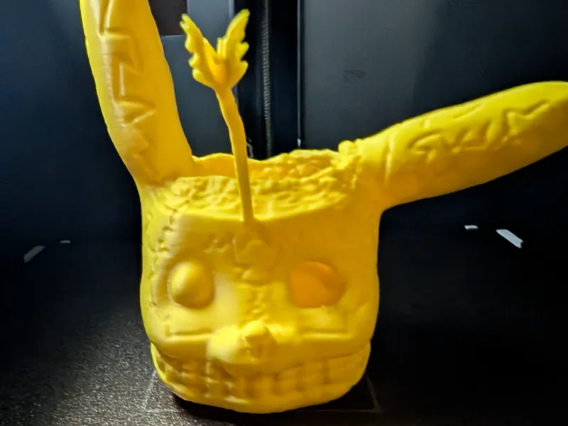 Pikachu And Zombie PiKachu Pokemon Planter