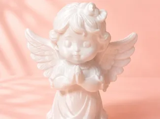 Cute Angel Cake Topper