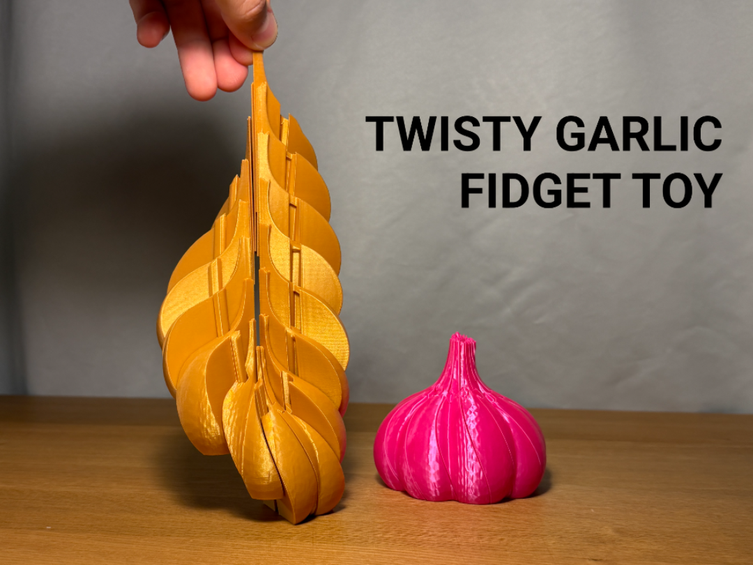 Twisty Garlic Fidget Toy